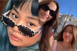 Nyentrik abis, begini pose kece 8 anak seleb saat warnai rambut