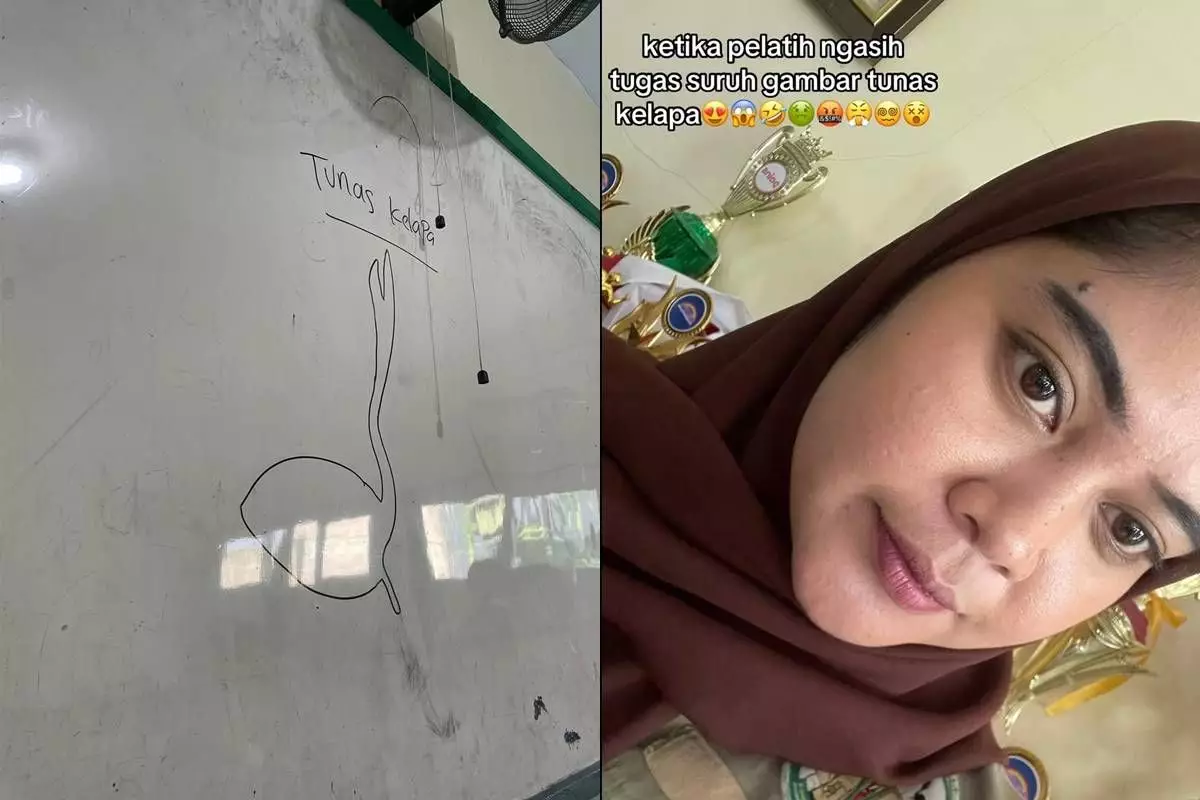 Disuruh gambar tunas kelapa sama ibu guru, 6 potret hasilnya ini bikin bingung kasih nilai