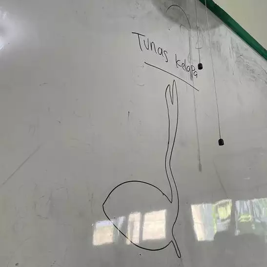 Disuruh gambar tunas kelapa sama ibu guru, 6 potret hasilnya ini bikin bingung kasih nilai