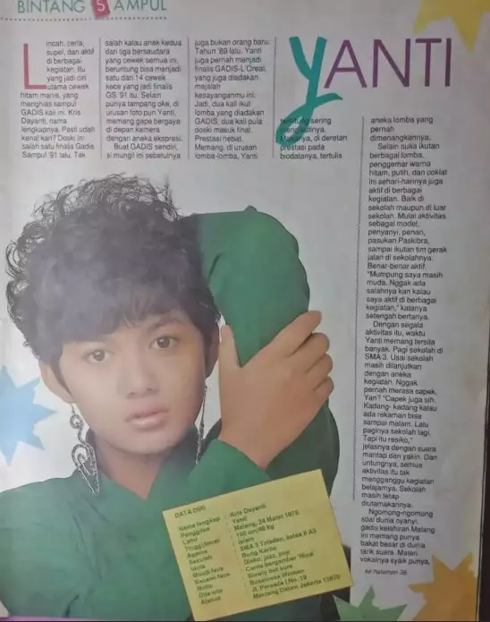 beda gaya Cut Tari Krisdayanti di cover majalah © Instagram
