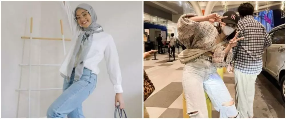 beda gaya Poppy Bunga dan Glenca Chysara © Instagram beda gaya Poppy Bunga dan Glenca Chysara © Instagram