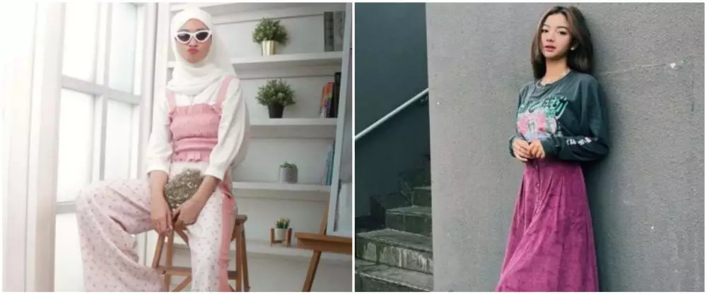 beda gaya Poppy Bunga dan Glenca Chysara © Instagram beda gaya Poppy Bunga dan Glenca Chysara © Instagram