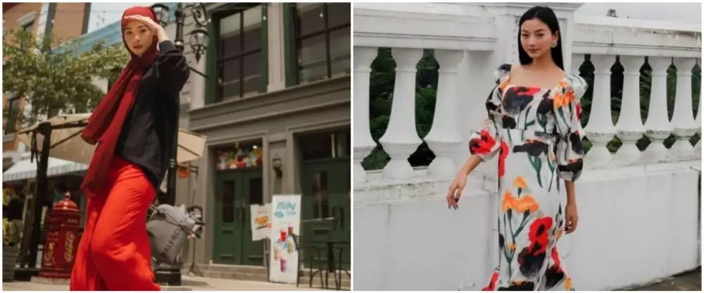 beda gaya Poppy Bunga dan Glenca Chysara © Instagram beda gaya Poppy Bunga dan Glenca Chysara © Instagram
