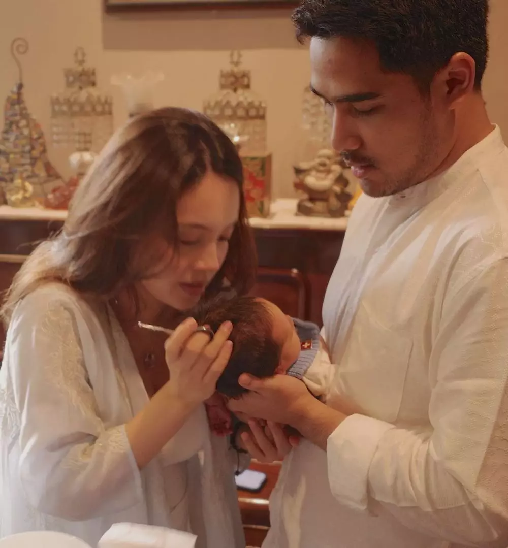 akikah anak pertama Anggika Bolsterli © Instagram