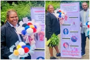 Kisah perjuangan mahasiswa asal Papua nyelesain skripsi pakai HP, bukti keterbatasan bukan penghalang