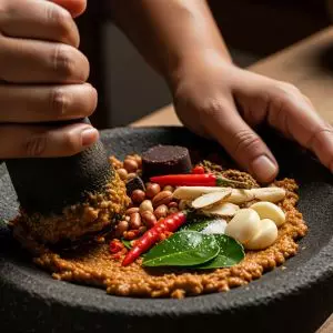 Mau bikin nasi pecel seenak warung legendaris? Hindari 5 kesalahan fatal ini saat meracik bumbunya