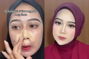 Wanita ini bagikan trik makeup awet dan antiluntur di cuaca panas, cocok buat karnaval 17 Agustus