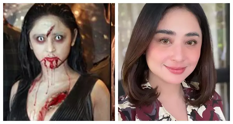 Beda penampilan aktris peran hantu © berbagai sumber Beda penampilan aktris peran hantu © berbagai sumber