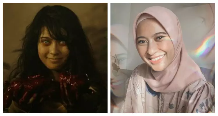Beda penampilan aktris peran hantu © berbagai sumber Beda penampilan aktris peran hantu © berbagai sumber