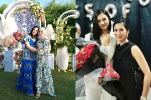 Serasa sahabat bak seumuran, begini kompaknya 7 seleb bareng putri sambungnya