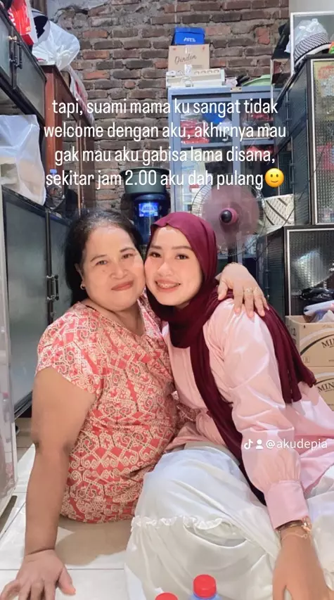 wanita ini akhirnya bertemu sang ibu © TikTok wanita ini akhirnya bertemu sang ibu © TikTok
