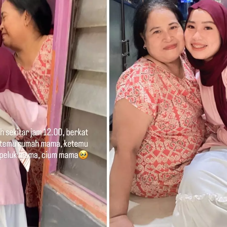 22 Tahun berpisah, wanita ini akhirnya berhasil bertemu sang ibu, momen pertemuannya bikin mewek