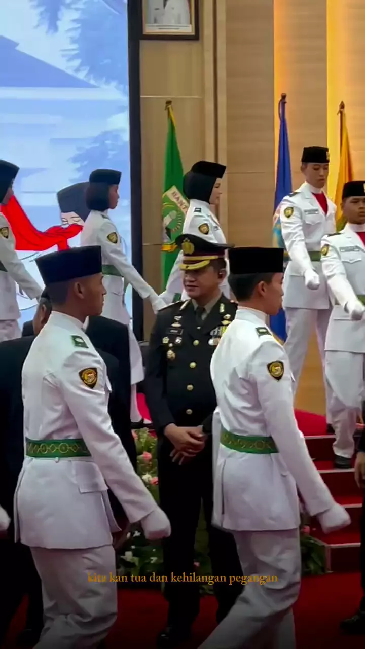 Putra Denny Cagur paskibraka Banten © 2025 Instagram