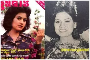 Model sampul majalah jadul era 70-an ini ternyata tante Dian Sastro, intip 7 potret lawasnya