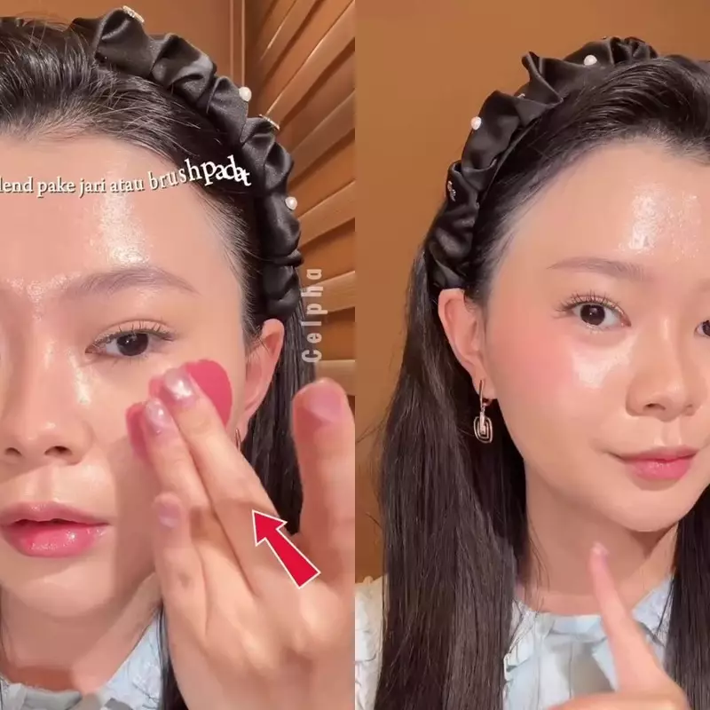 Jangan asal blend, ini trik pakai cream blush on agar hasilnya lebih rata dan nggak bikin makeup menor