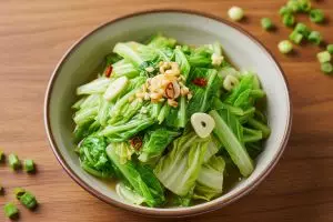 Resep kilat 10 menit tumis sawi putih bawang putih, penyelamat anak kos saat tanggal tua