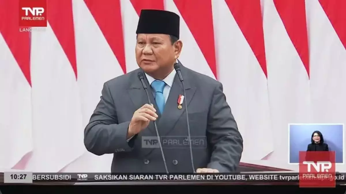 Tujuan kemerdekaan RI versi Prabowo Subianto: Bebas dari kemiskinan dan penderitaan