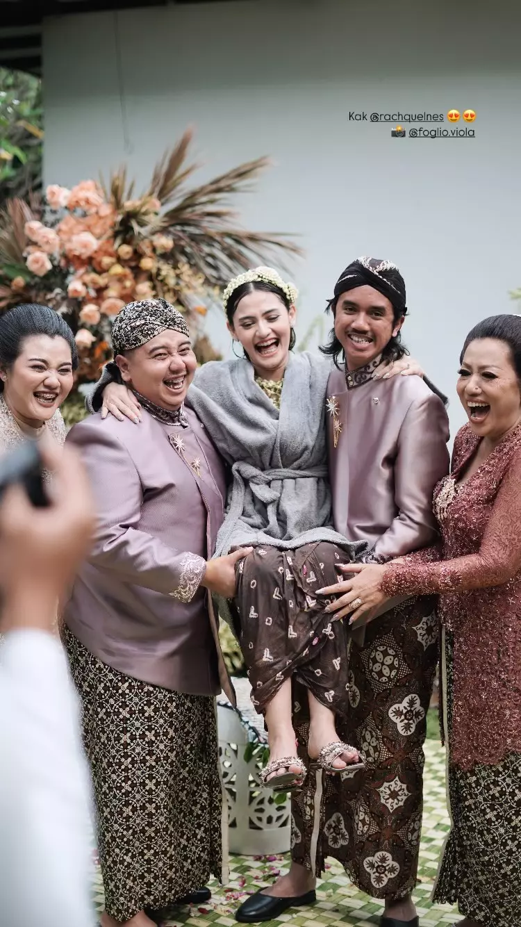 Potret Rachquel Nesia pengajian dan siraman pernikahan © 2025 Instagram