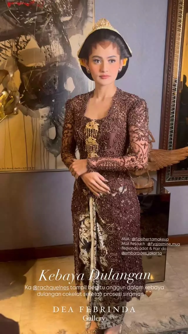 Potret Rachquel Nesia pengajian dan siraman pernikahan © 2025 Instagram