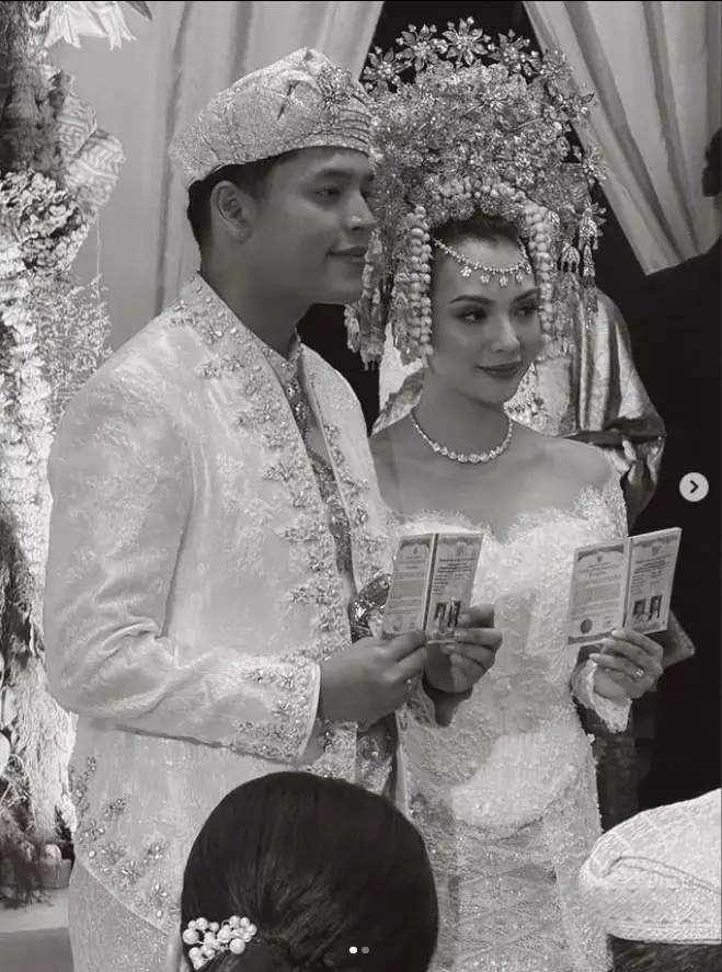 Akad nikah Adikara dan Nazla Alifa © 2025 brilio.net