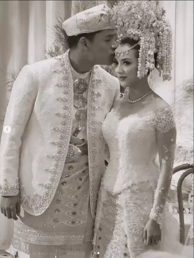 Akad nikah Adikara dan Nazla Alifa © 2025 brilio.net