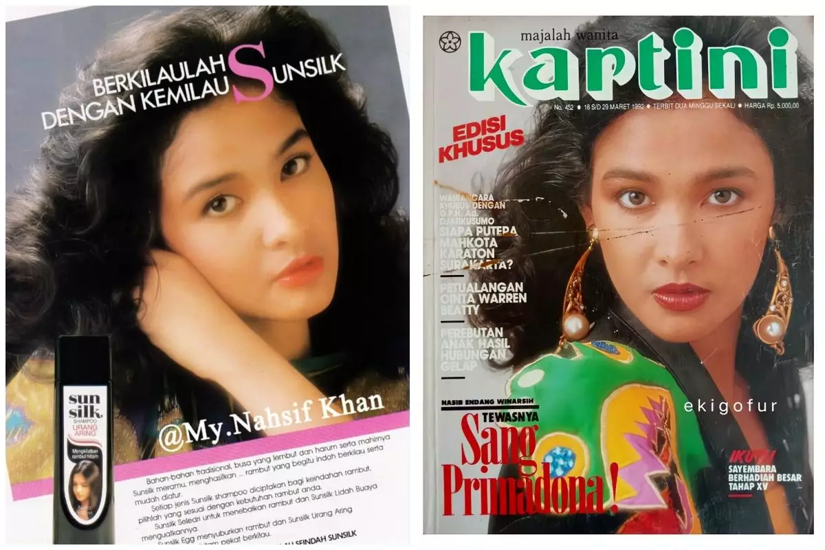 Model iklan sampo era 80-an ini ternyata ibunda 'raja' FTV Indonesia, intip 9 potret lawasnya