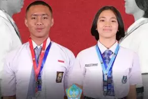 Bianca Alessia jadi pembawa baki paskibraka Nasional 2025
