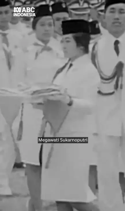 potret megawati jadi anggota paskibraka © berbagai sumber potret megawati jadi anggota paskibraka © berbagai sumber