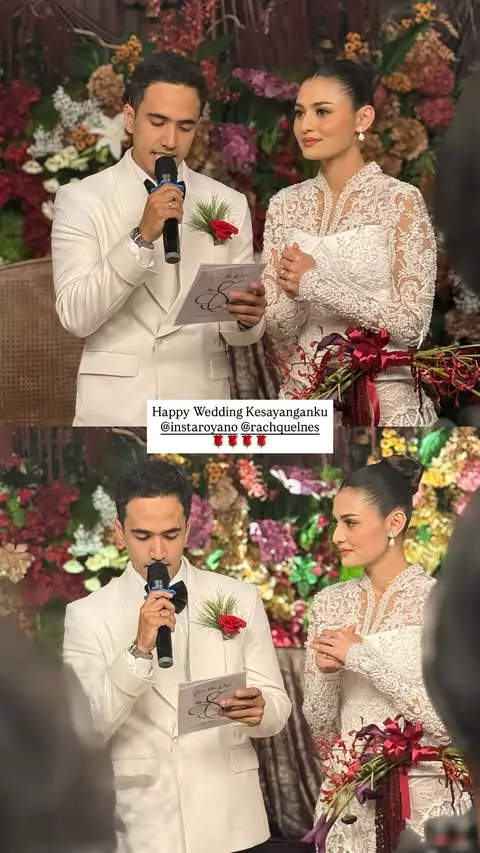 pesta resepsi pernikahan Rachquel Nesia © Instagram pesta resepsi pernikahan Rachquel Nesia © Instagram