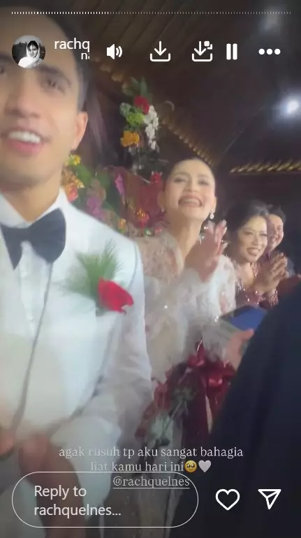 pesta resepsi pernikahan Rachquel Nesia © Instagram pesta resepsi pernikahan Rachquel Nesia © Instagram
