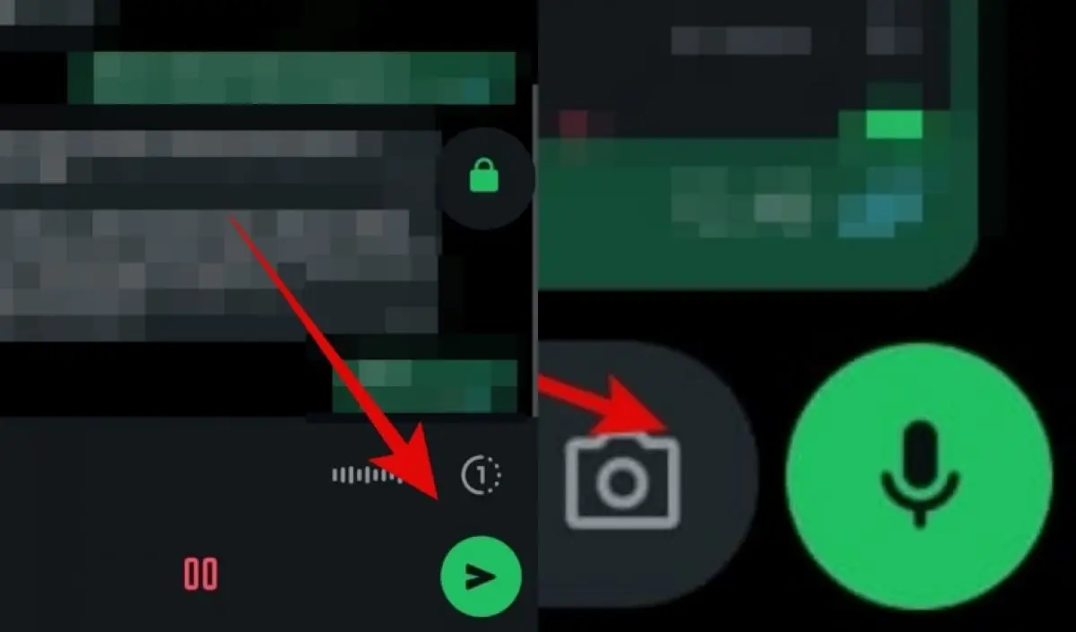 Cara kirim pesan suara WhatsApp lebih praktis dengan geser ke atas, tak perlu tahan tombol lagi