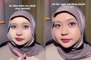 Kerap diabaikan, ini cara pakai bedak padat saat makeup agar hasilnya tak nge-crack dan antidempul
