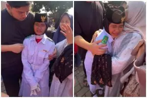 Viral kisah pilu Paskibra alami kecelakaan hingga ayah meninggal, tetap bertugas meski hati berduka