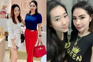 Bak kakak adik, begini 8 potret Femmy Permatasari dan kedua putrinya