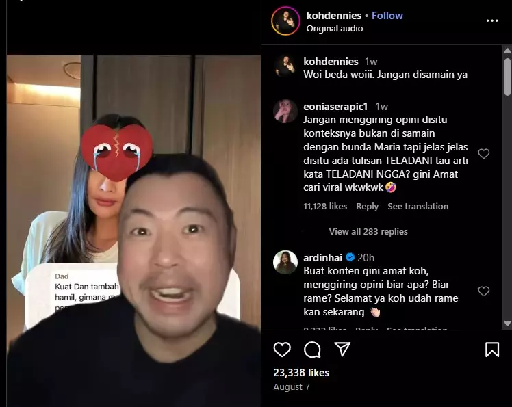 Erika Carlina minta netizen tak hujat orang tuanya © 2025 brilio.net Erika Carlina minta netizen tak hujat orang tuanya © 2025 brilio.net