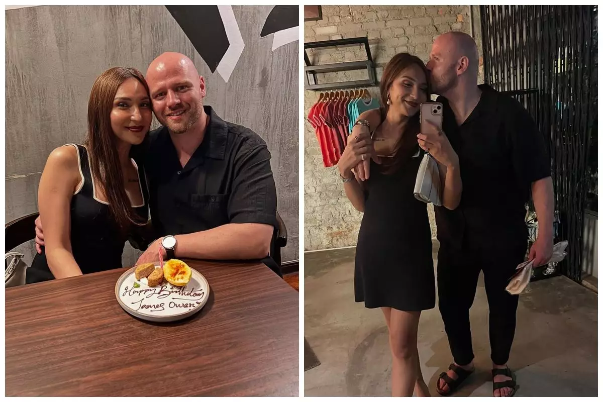 Gaet bule, ini 7 potret Dena Rachman pamer pacar baru saat liburan