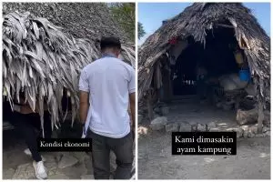 Viral kisah Melfi jadi mahasiswa pertama UI dari Pulau Sawu NTT, 9 potret rumahnya berdinding bambu  