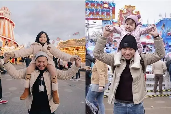 Seleb remake foto bareng anak © 2023 brilio.net