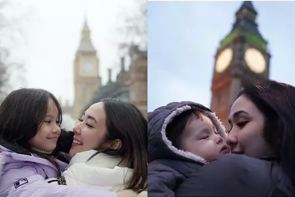 Seleb remake foto bareng anak © 2023 brilio.net