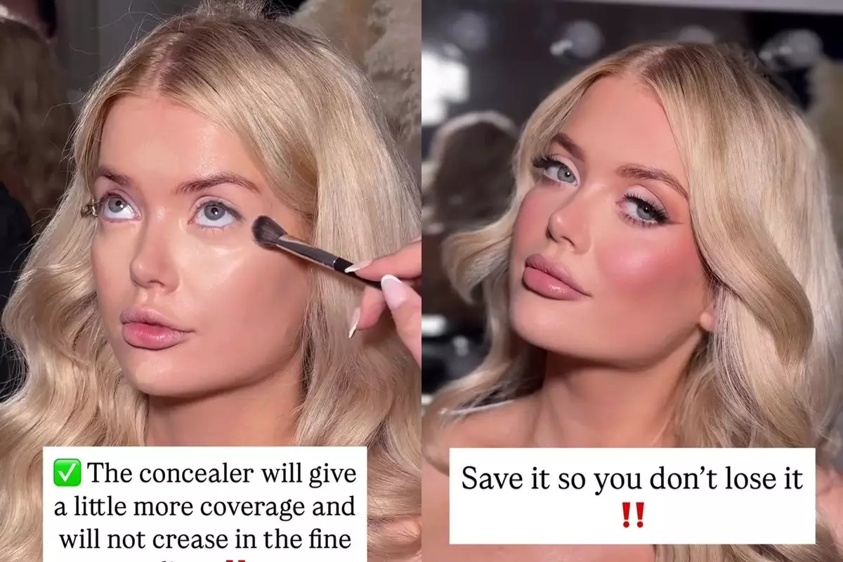 Ingin concealer hasilkan coverage tinggi? MUA ini tambahkan 1 produk makeup untuk mengatasinya
