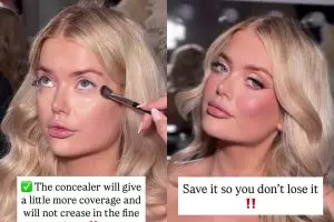 Ingin concealer hasilkan coverage tinggi? MUA ini tambahkan 1 produk makeup untuk mengatasinya