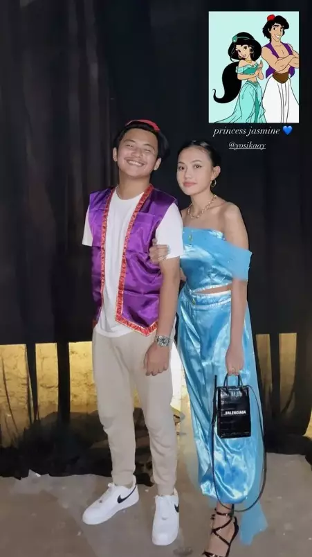 potret mesra Aksa Uyun dan Yosika Ayumi © Instagram potret mesra Aksa Uyun dan Yosika Ayumi © Instagram