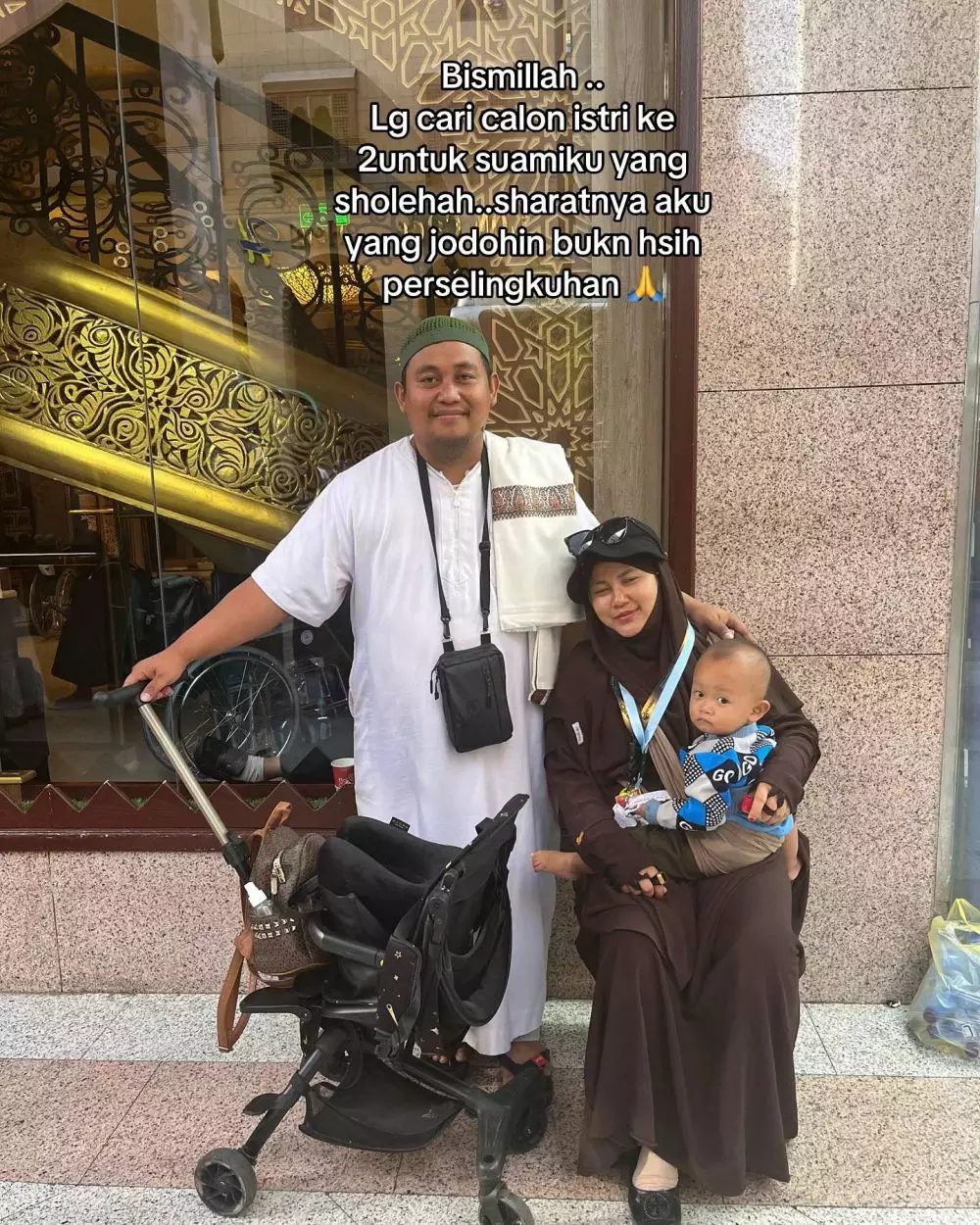 Wanita cari istri baru untuk suaminya © TikTok