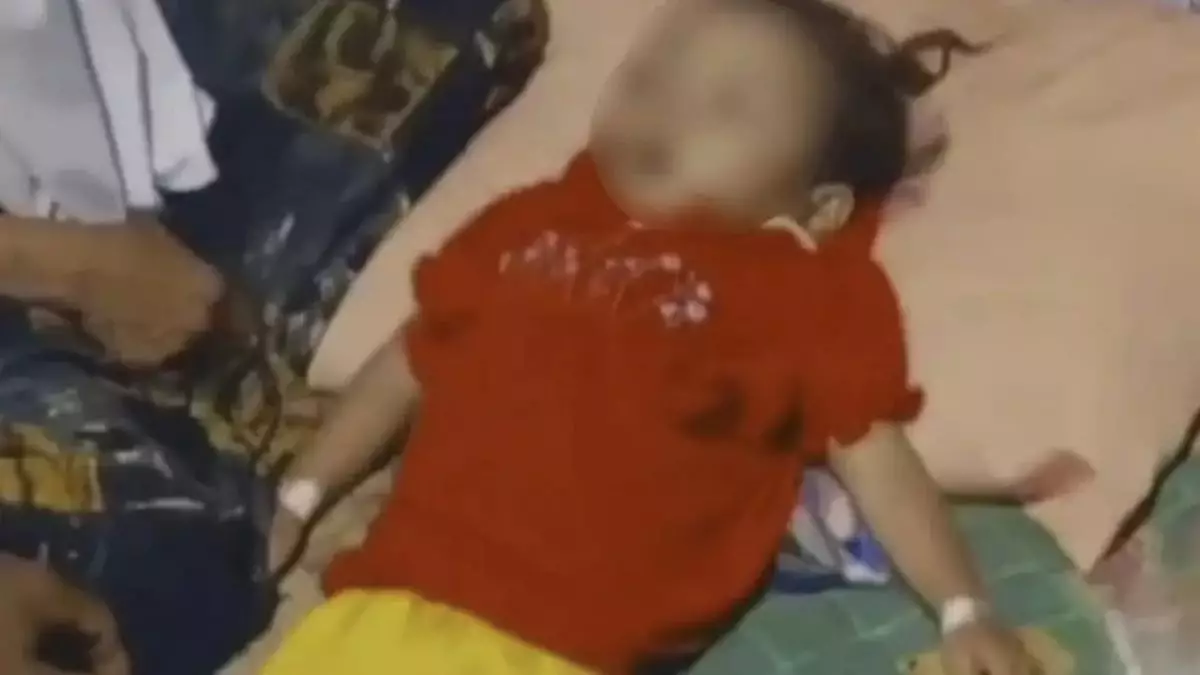 Nasib tragis, Raya balita 3 tahun, tubuh dan otak penuh cacing, orang tua ODGJ, tak punya BPJS