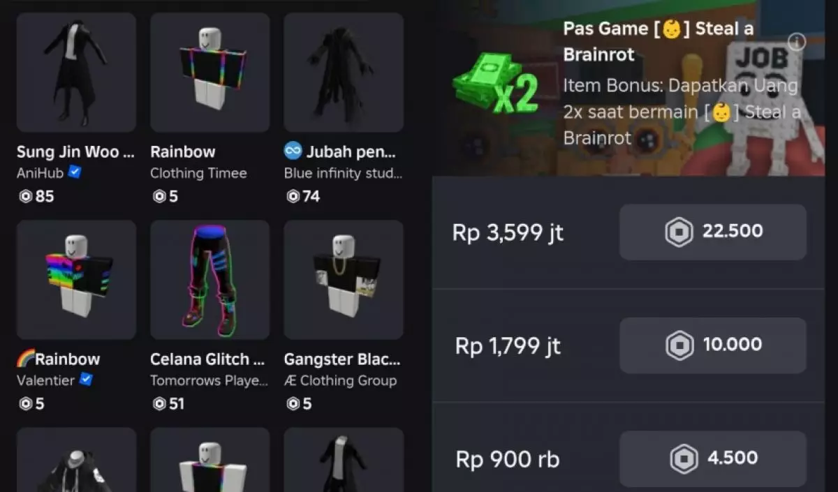Cara atur PIN di Roblox agar anak tidak bisa sembarangan beli item di game, dompet jadi aman