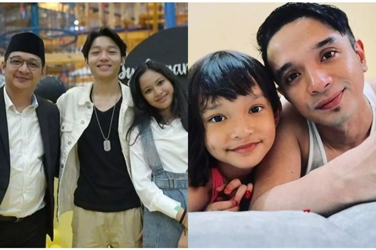 Kebersamaan 5 personel band Ungu bareng anak, 11 potretnya harmonis pol