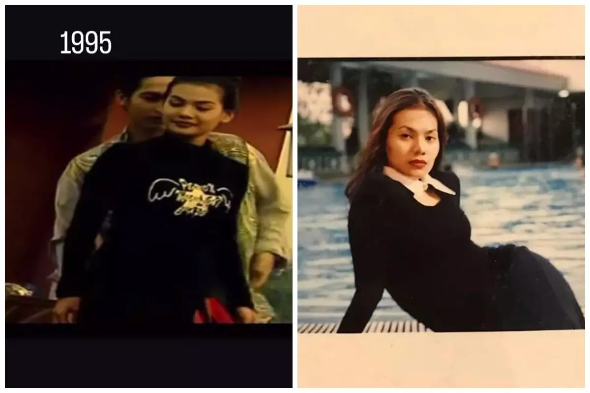 Model video klip lagu Inka Christie di era 90-an ini ternyata ibu selebgram, ini 9 potret lawasnya