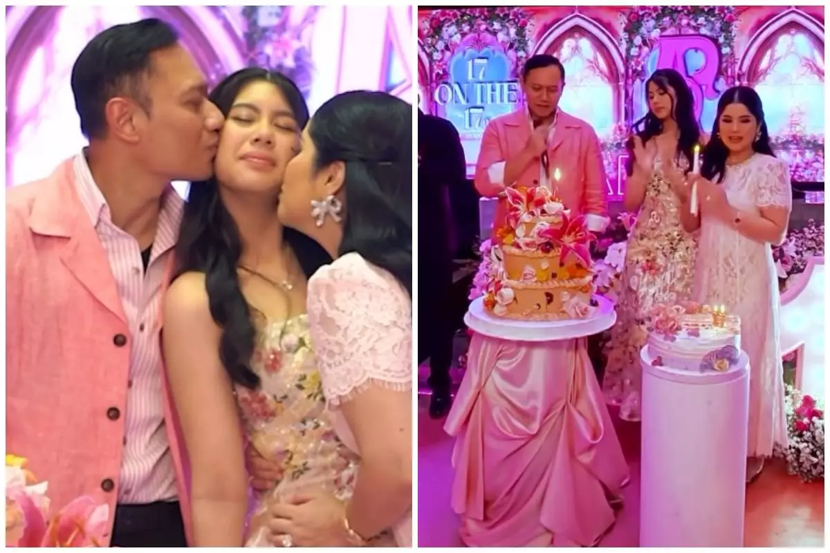 Annisa Pohan tak ikut upacara 17an di Istana Negara, pilih rayakan ultah anak, ini 9 potret meriahnya