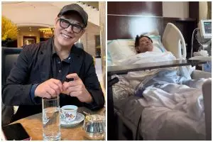 Viral Jet Li terbaring di rumah sakit, ternyata operasi tumor jinak, ini 9 potret kondisinya kini