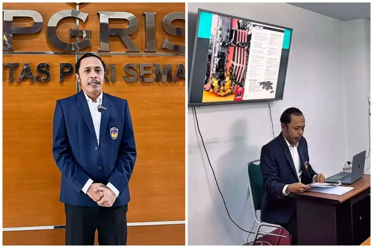 9 Potret Furry Setya 'Mas Pur' lulus sidang skripsi, 15 tahun kuliah S1 akhirnya kelar